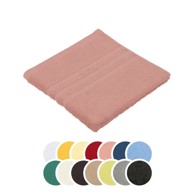 Produktbild von liebling Handtuch, 100% Baumwolle, mit Schlaufe, formstabil, weich, Serie Borkum, 50 x 100 cm, 60 Grad waschbar, trocknergeeignet, altrosa
