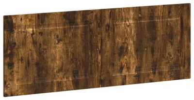 Imagen del producto de vidaXL Cabecero de pared modelo UTRECHT, en material de madera con acabado en roble ahumado