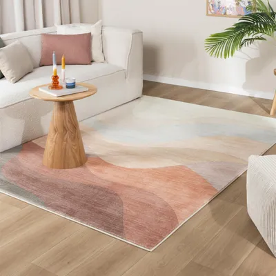Image de Volero - Tapis moderne - Field Terra Rouge - 160x230 cm