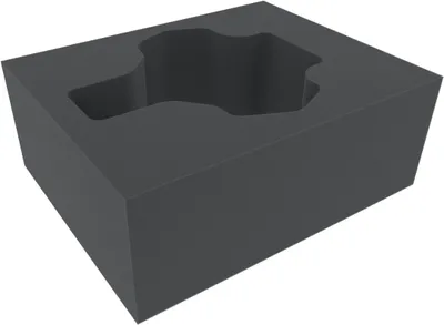 Produktbild von Schaumstoffeinlage für Kriegsmûmak Der Herr der Ringe 345x275x140