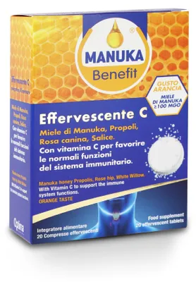 Immagine prodotto di Manuka Benefit Effervescente C 20 Compresse