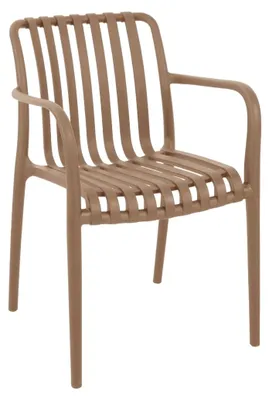 Produktbild von HOMLA VALORO Gartenstuhl Ziegel 56x57x81 cm