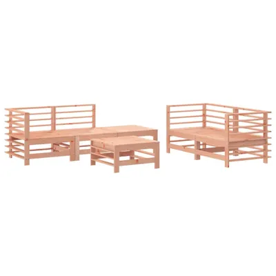 Produktbild von 6-tlg. Garten-Lounge-Set Massivholz Douglasie