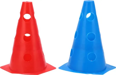 Produktbild von 23 cm/9,1in Fußballbarriere Multicolor tragbare Skating -Marker -Basketball -Trainingskegel
