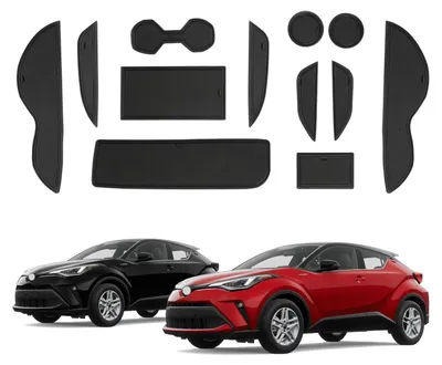 Imagen del producto de Alfombrilla de goma antideslizante para Toyota C-HR 2024/2025