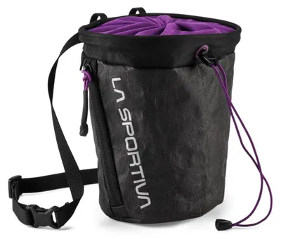 Produktbild von Challenger Chalk Bag - robuster Chalk Bag für Klettern und Bergsteigen - La Sportiva, Größe:ONE SIZE, Farbe:K00K00-Black