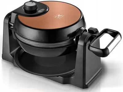 Zdjęcie produktu dla GOFROWNICA OBROTOWA 360' na 4 Chrupiące Gofry Kalorik WM1050CO 1000W