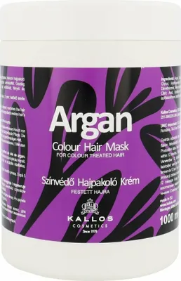 Zdjęcie produktu dla Kallos Argan Colour Hair Mask 1000 ml