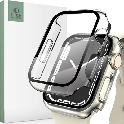 Image de Tech-Protect Defense360 Apple Watch 7 / 8 / 9 (45 Mm) Clair