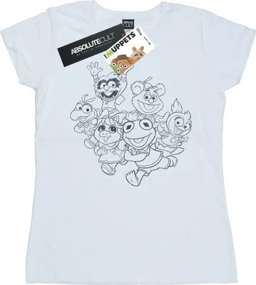 Produktbild von Disney - "The Muppets Muppet Babies" T-Shirt für Damen BI49770 (S) (Weiß)
