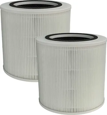 Produktbild von vhbw 2x Luftilter kompatibel mit Medion MD10171 Luftreiniger - Kombifilter Vorfilter + HEPA + Aktivkohle