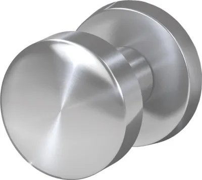 Obrázek produktu pro BASI – knoflík na rozetě – ZBK 3110 – nerezová ocel – 7306-9008