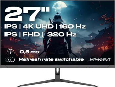 Gaming-Monitor | 27" | IPS | Dual-Modus FHD/320 Hz – 4K UHD/160 Hz