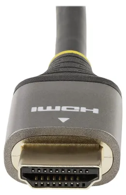 Imagen del producto de StarTech.com, cable HDMI 2.1 de 1 metro, 8K - Cable HDMI de ultra alta velocidad certificado, 48 Gbit/s - 8K 60Hz/4K 120Hz, HDR10+, eARC - Cable HDMI para monitor UHD 8K - Monitor/TV - Revestimiento flexible de TPE (HDMM21V1M) - Ultra alta velocidad - Cable HDMI con Ethernet - Conector HDMI macho