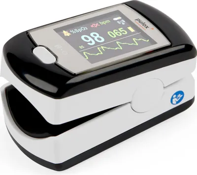 Produktbild von Pulox - PO-300 - Finger-Pulsoximeter - Schwarz