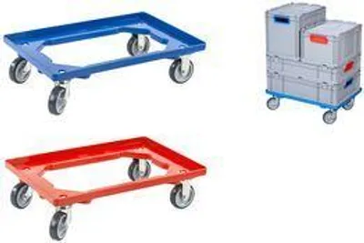 Immagine prodotto di allit 456856 allit ProfiPlus EuroRoll OS 600 carrello di trasporto, blu