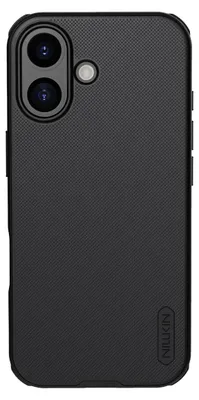 Produktbild von Nillkin, Hülle für iPhone 17 Bi-Material Design Super Frosted Pro, Schwarz
