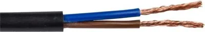 Immagine prodotto di Cavo piatto H03VVH2-F (OMYp) 2x1,5 nero 300/300V /100m/