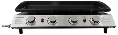 Image de Plancha au gaz VALENCIA - 4 brûleurs 10kW