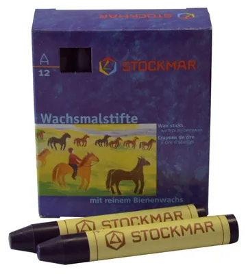 Obrázok produktu pre Stockmar 330-11 Voskové pastelky - modrofialové - 12 ceruziek