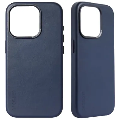 Productafbeelding van Gecodeerd etui, hoesje, beschermhoes, sleeve met MagSafe voor iPhone 15, donkergroen