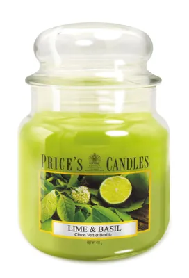 Produktbild von Duftkerze im Bonbonglas Lime & Basil PRICES