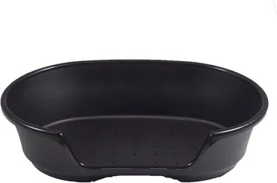 Produktbild von Hundebett Kunststoff Schwarz - 90 cm