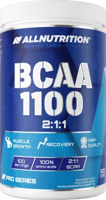 Produktbild von ALLNUTRITION BCAA 1100 2:1:1 Pro Series – 300 Kapseln