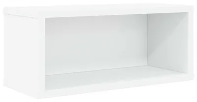 Immagine prodotto di Scaffale per CD, bianco, 40 x 17 x 17 cm, realizzato in materiale composito di legno