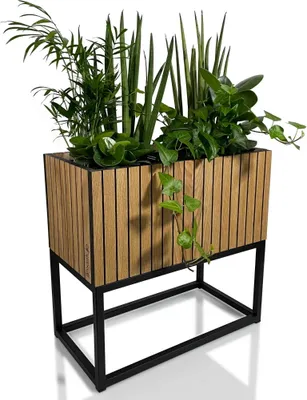 Obrázok produktu pre Blumenbeet štvorcový LOFT FIORINO Lamely 42x22x40 cm