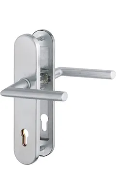 Produktbild von Hoppe Schutz-Drückergarnitur Stockholm E86G / 3331 / 3440 / 1140 ES1 PZ Vierkant 8 / 10mm - 3664208
