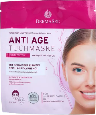 Produktbild von DermaSel Anti Age Tuchmaske, 1 St XGM