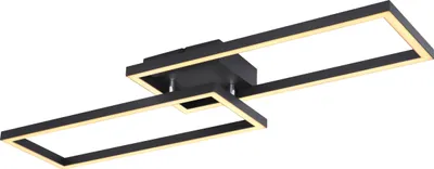 Produktbild von Globo Lighting Deckenleuchte Metall schwarz matt, LED