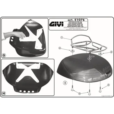 Immagine prodotto di Portapacchino bauletto GIVI per V46N/V46NT
