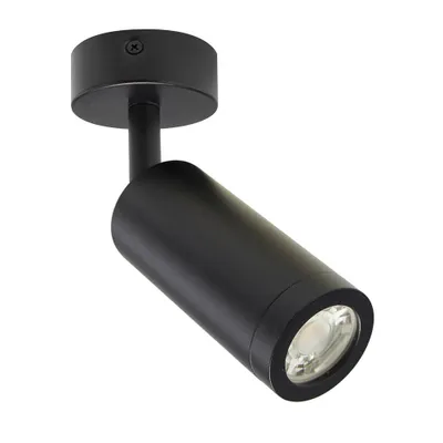 Produktbild von Spectrum Wand- & Deckenstrahler Madara Slim Schwarz max. 25W GU10 MR11 schwenkbar
