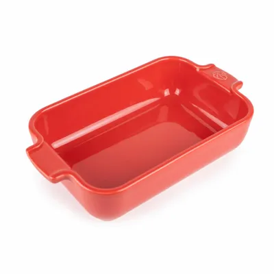 Image de Peugeot Plat à four rectangulaire 22 cm rouge