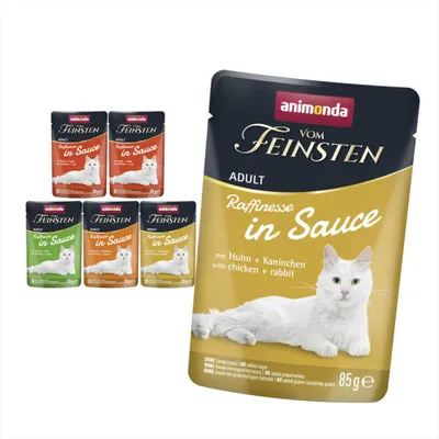 Zdjęcie produktu dla Animonda Vom Feinsten 6x85g Mokra Karma Dla Kota Mix Smaków w Sosie
