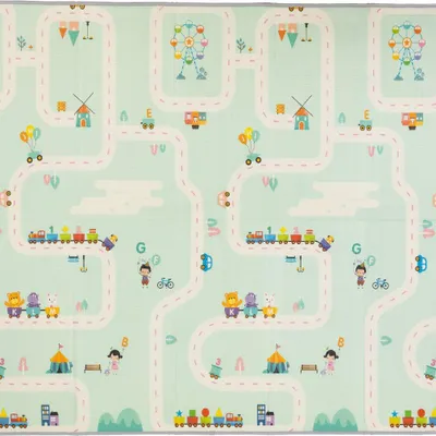 Obrázek produktu pro CHIPOLINO Podložka na hraní pro děti, rozměry 113x174 cm, pro použití v interiéru i exteriéru