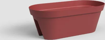 Obrázek produktu pro Artevasi Capri Balcony Plant Box, Červená, 26,8 l, 300 mm, 600 mm, 300 mm, 6 kusů