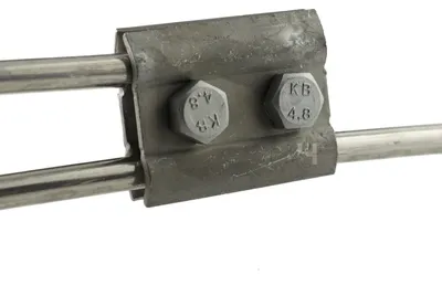 Produktbild von Haus-Held Durchgangsverbinder verzinkt für Runddraht 8–10 mm