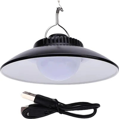 Produktbild von Hängende Camping Licht 2 Modi IPX4 wasserdicht Retro Typ C LED Zelt Licht für Haus Garten im Freien Wandern