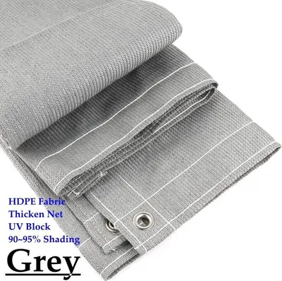 Immagine prodotto di Tenda parasole, HDPE resistente, protezione UV, grigio-c, 3 m x 3 m