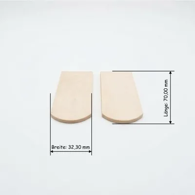 Produktbild von Holzschindeln Biberschwanz 32,30 mm