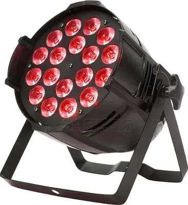 Zdjęcie produktu dla Oświetlenie par LED, oświetlenie RGBWA+UV, oświetlenie sceniczne DMX 512