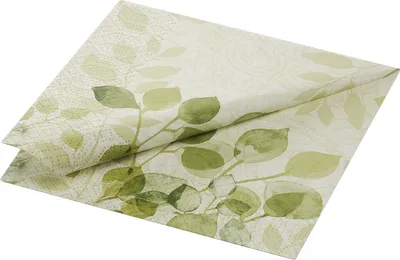 Produktbild von Duni Servietten Paisley leaves 3 lagig 33x33cm