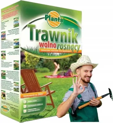 Zdjęcie produktu dla Trawa nasiona dekoracyjna, ogrodowa, sportowa Planta 36 m² 0,9 kg