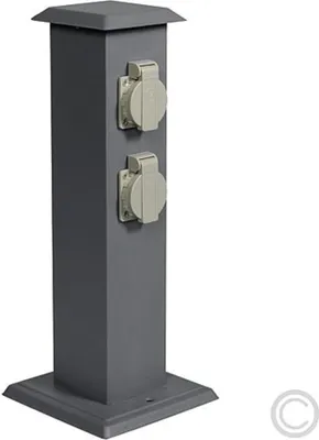 Produktbild von Steckdosensäule anthrazit 400166-004