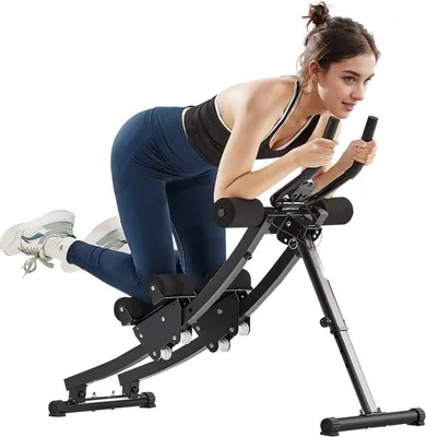 Obrázek produktu pro Domácí fitness zařízení Ab machine - 200kg břišní trenažér - vysoce výkonný trenažér břišních svalů pro posílení a definici