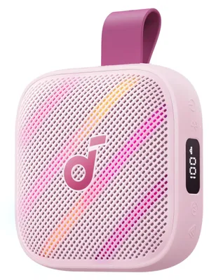 Produktbild von soundcore Boom Go 3i | Tragbarer Bluetooth-Lautsprecher mit kraftvollem Bass rosa