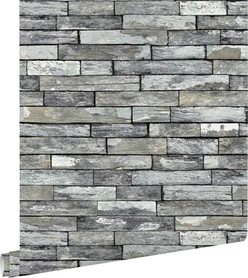 Obrázek produktu pro ESTAhome tapeta s motivem dřeva šedá a tmavě žlutá 53 cm x 10,05 m